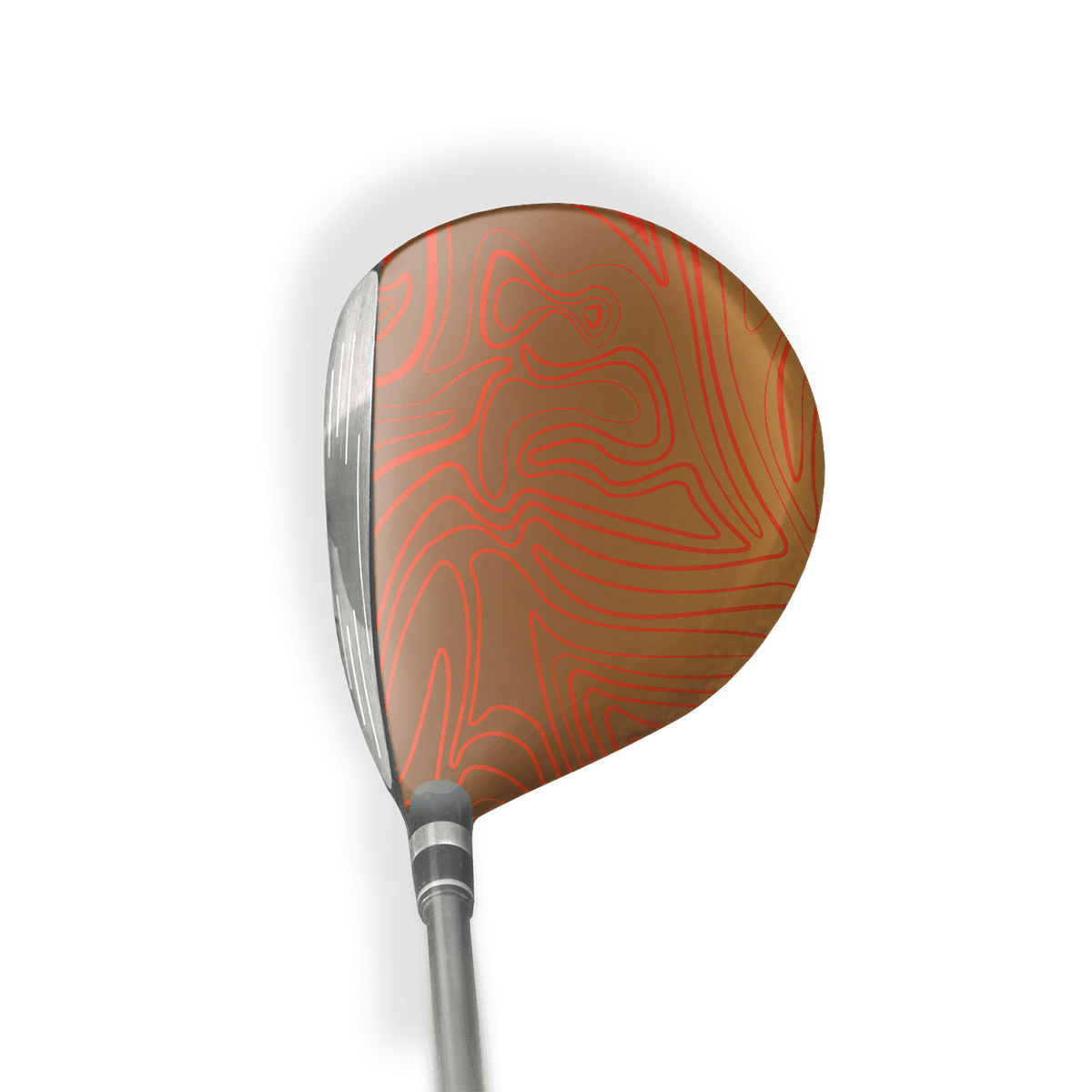 Fairway Wood / Hybrid Right Handed Damascus Autumn Vinyl Wrap Skin