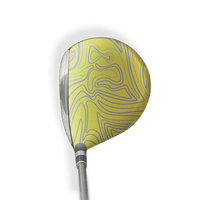 Fairway Wood / Hybrid Right Handed Damascus Carnival Vinyl Wrap Skin