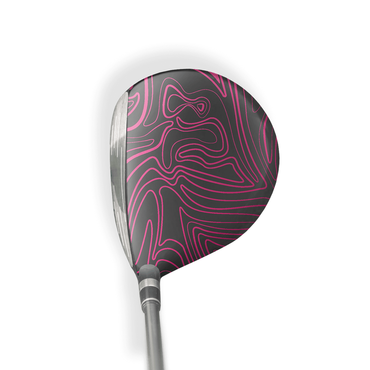 Fairway Wood / Hybrid Right Handed Damascus Magenta Vinyl Wrap Skin