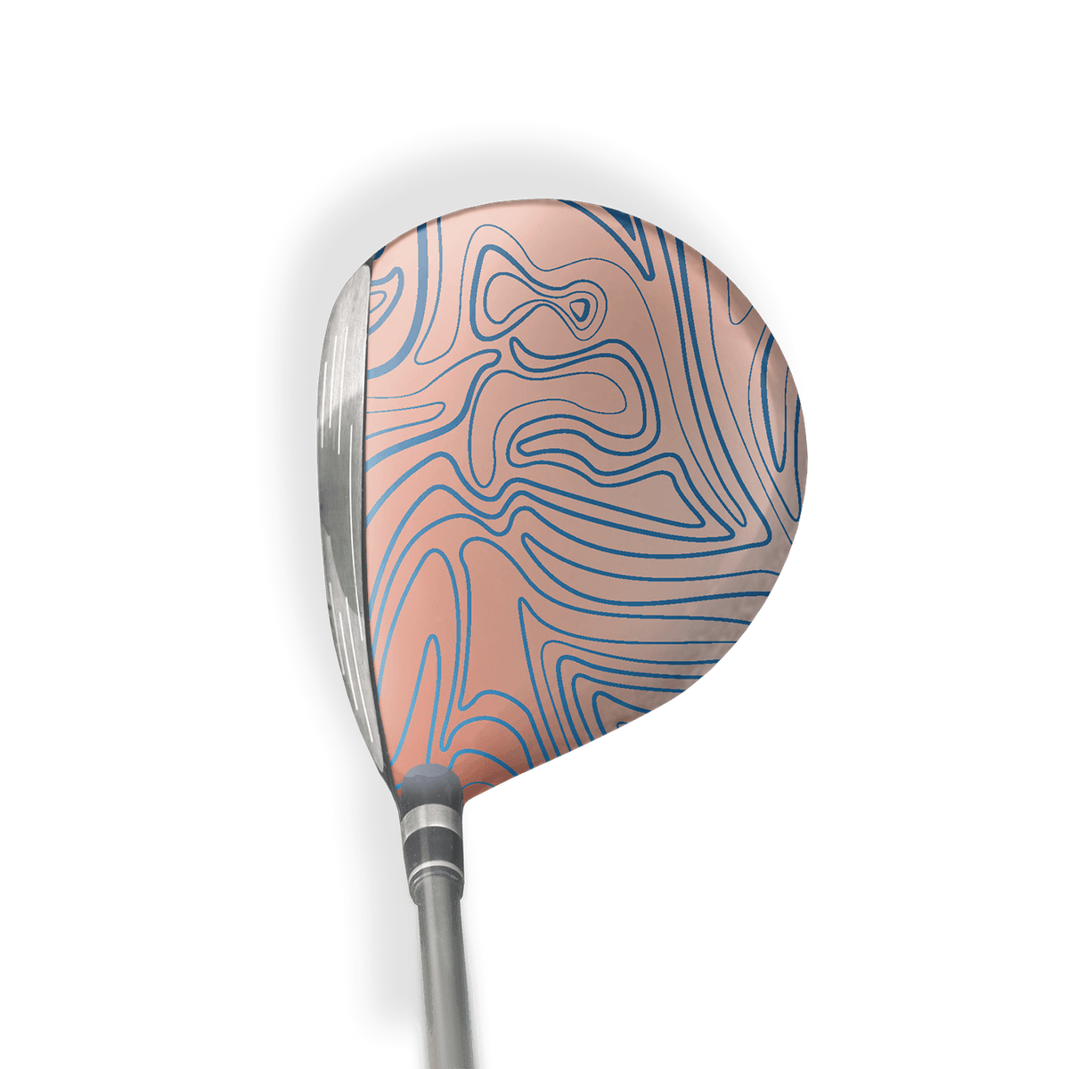 Fairway Wood / Hybrid Right Handed Damascus Patriot Vinyl Wrap Skin