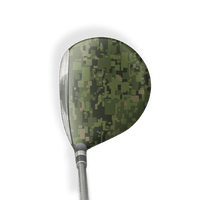 Fairway Wood / Hybrid Right Handed Digital Army Green Vinyl Wrap Skin