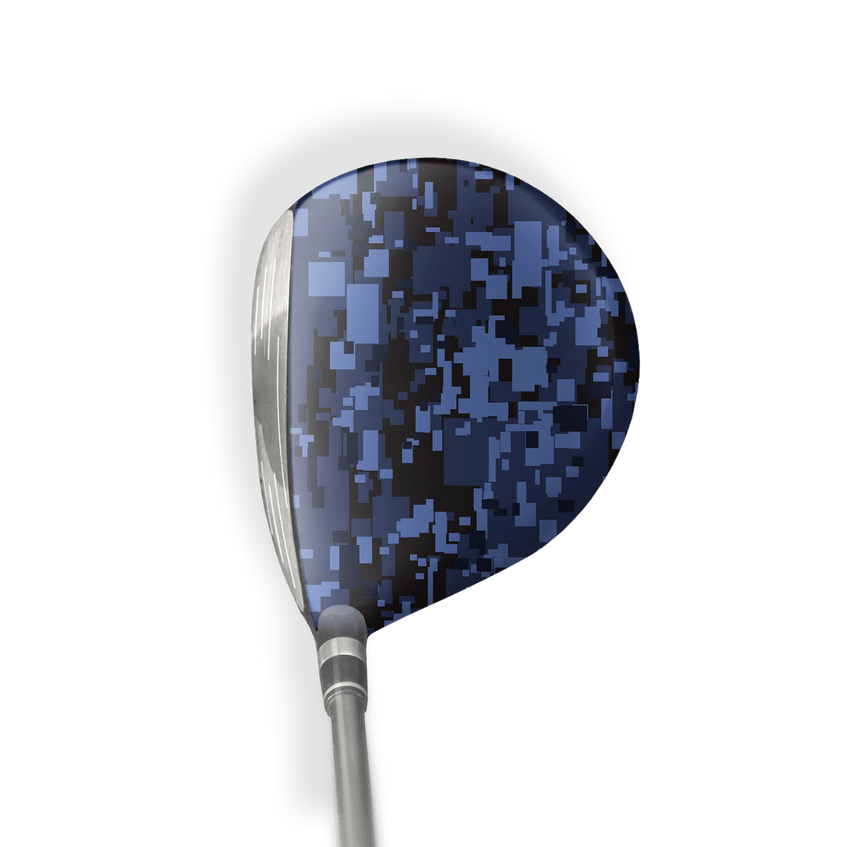 Fairway Wood / Hybrid Right Handed Digital Blue Midnight Vinyl Wrap Skin