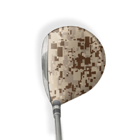 Fairway Wood / Hybrid Right Handed Digital Desert Vinyl Wrap Skin