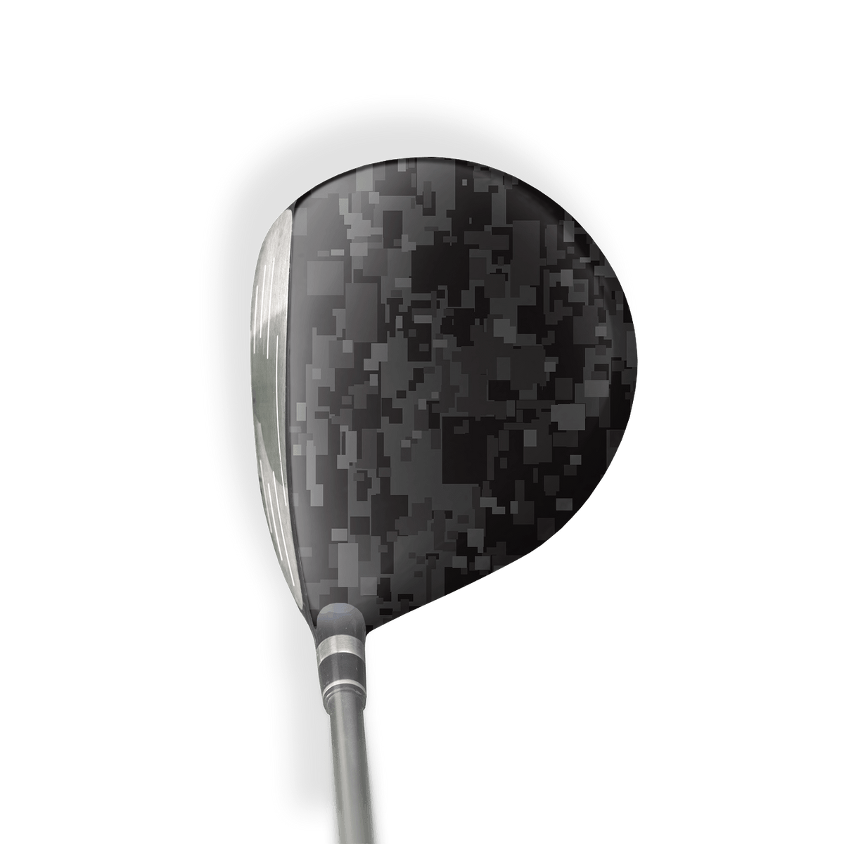 Fairway Wood / Hybrid Right Handed Digital Elite Black Vinyl Wrap Skin