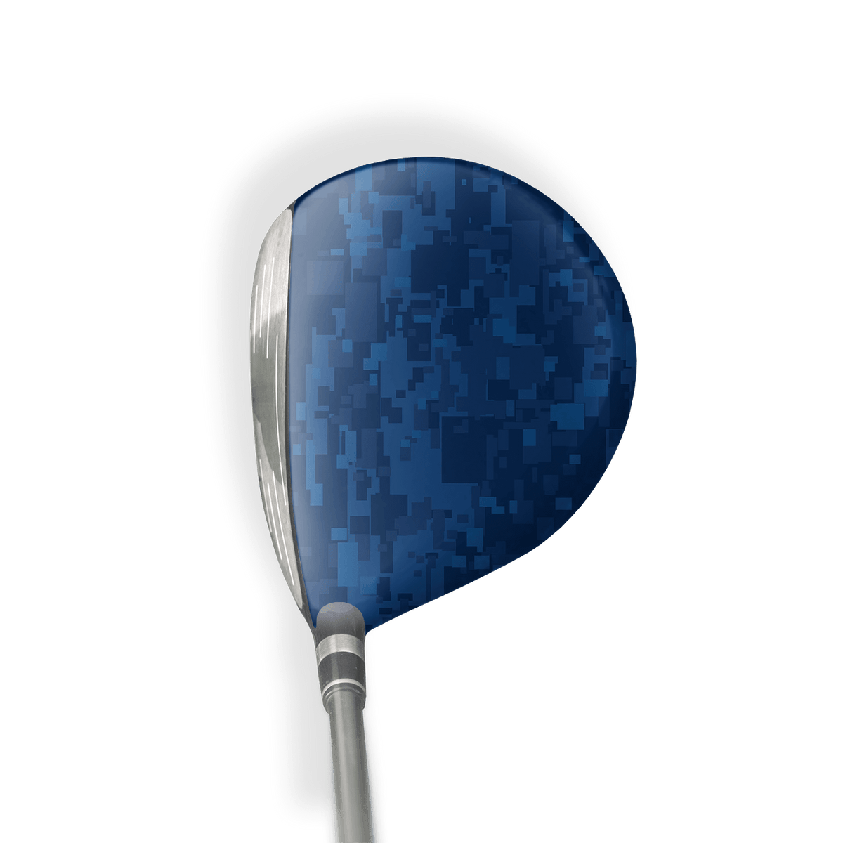 Fairway Wood / Hybrid Right Handed Digital Elite Blue Vinyl Wrap Skin