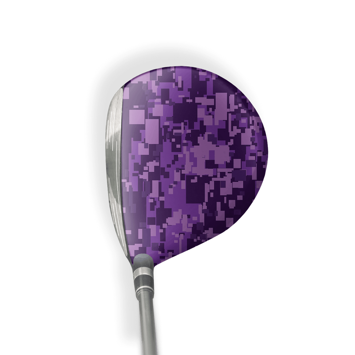 Fairway Wood / Hybrid Right Handed Digital Elite Purple Vinyl Wrap Skin