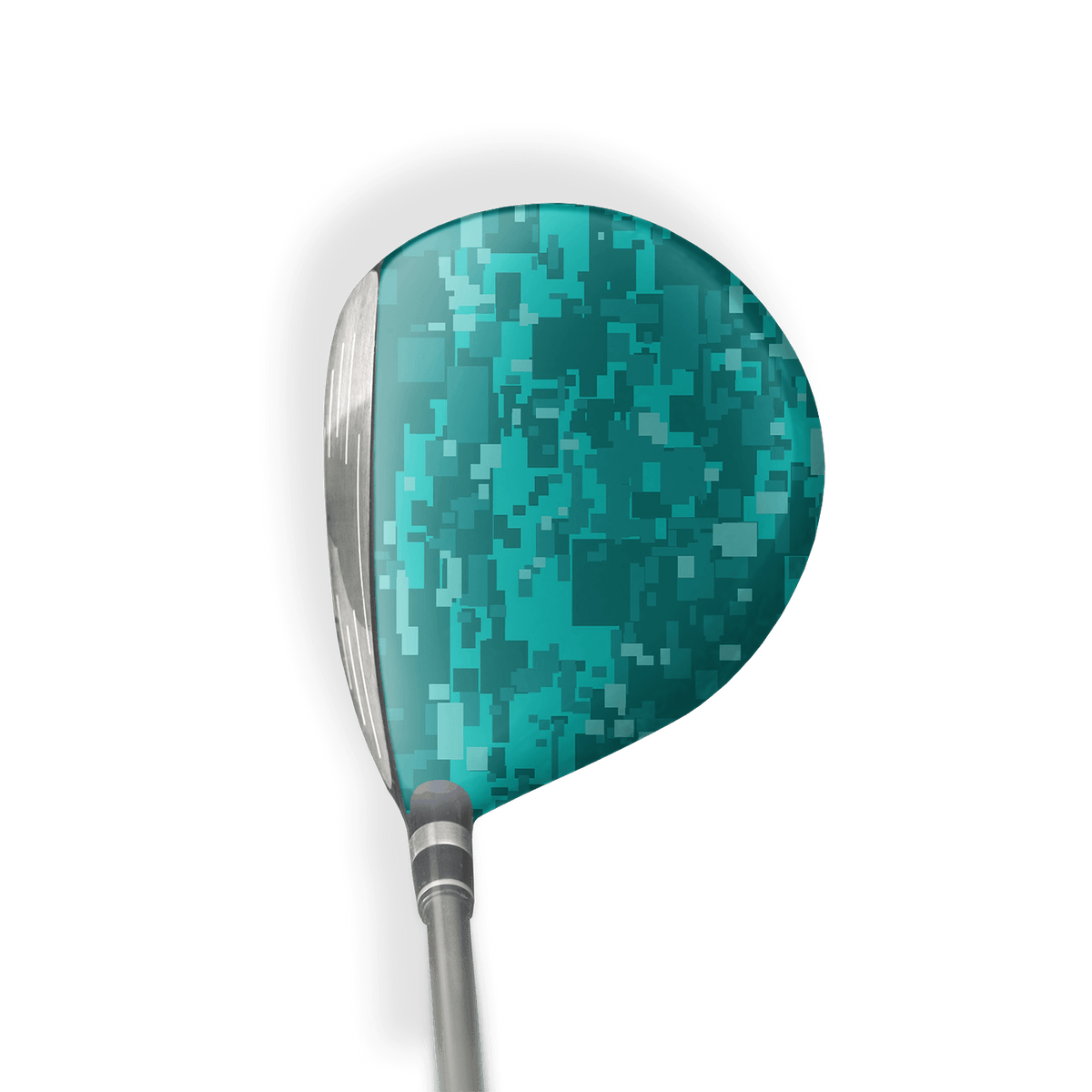 Fairway Wood / Hybrid Right Handed Digital Elite Tiffany Blue Vinyl Wrap Skin