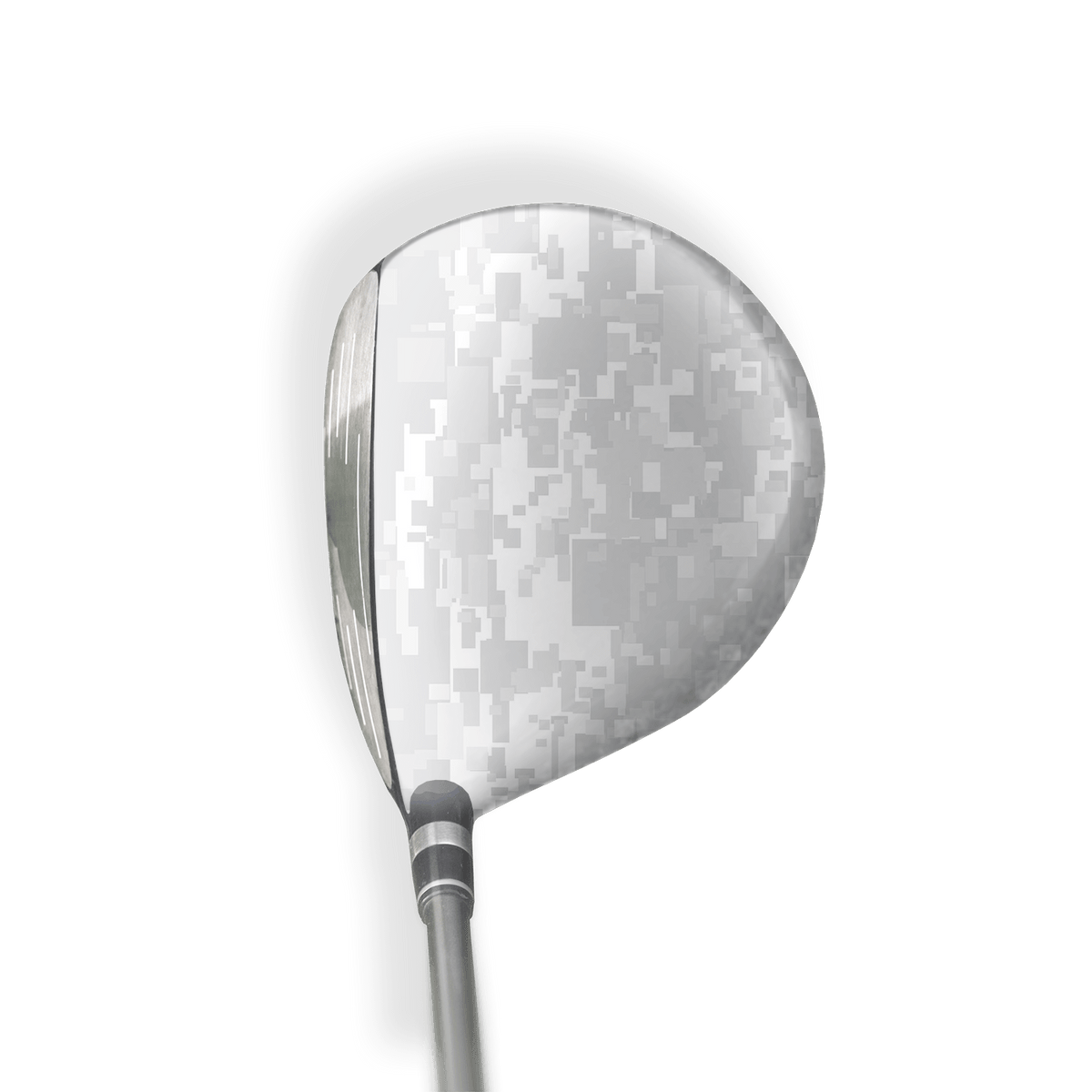 Fairway Wood / Hybrid Right Handed Digital Elite White Vinyl Wrap Skin