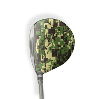 Fairway Wood / Hybrid Right Handed Digital Jungle Vinyl Wrap Skin