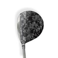 Fairway Wood / Hybrid Right Handed Digital Midnight Vinyl Wrap Skin