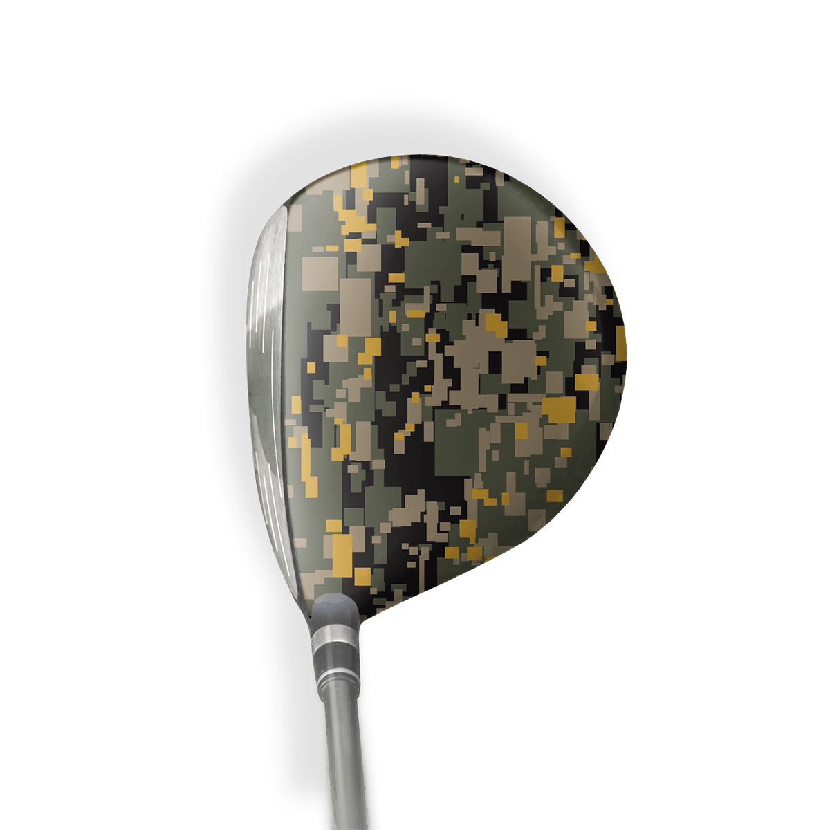 Fairway Wood / Hybrid Right Handed Digital Militant Yellow Vinyl Wrap Skin