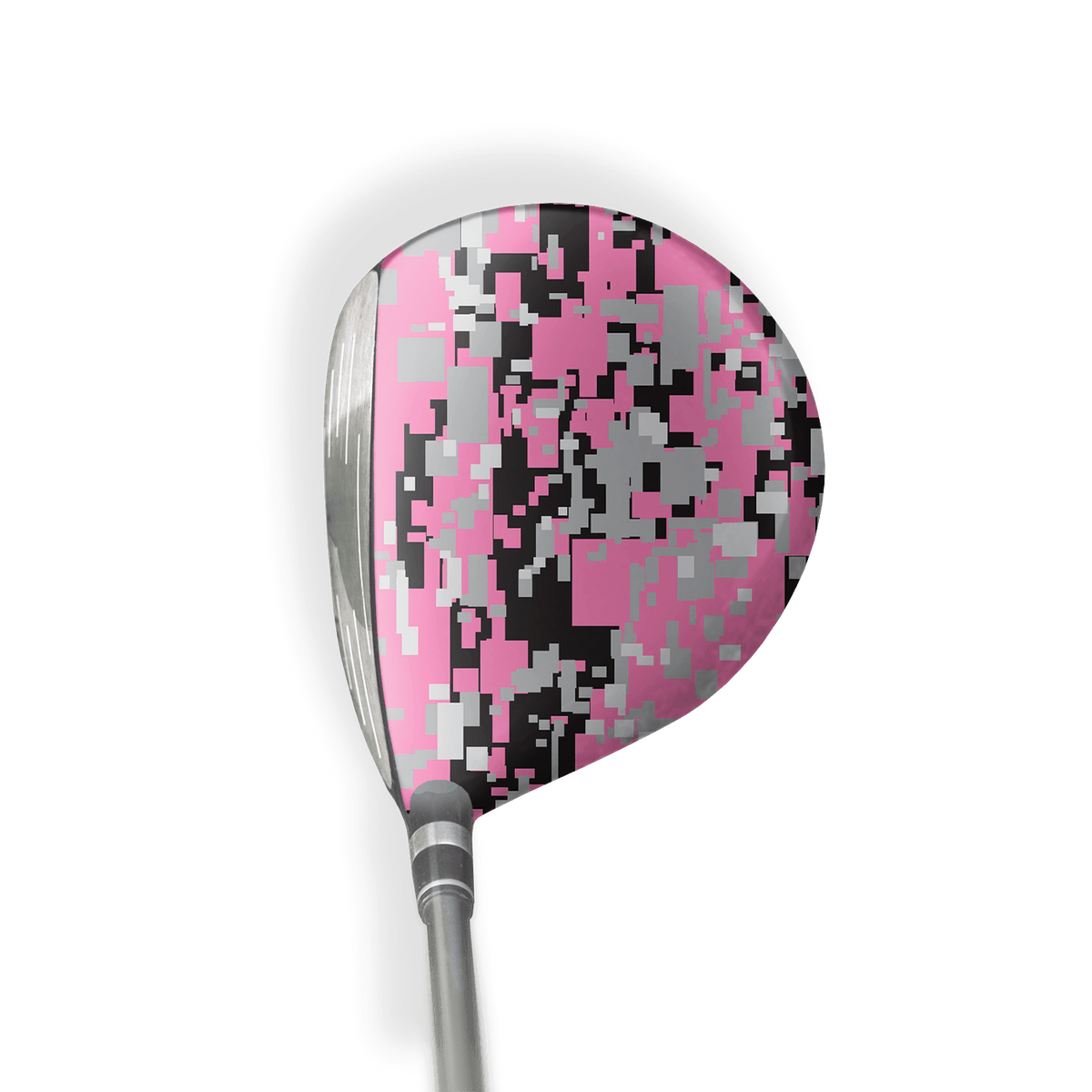 Fairway Wood / Hybrid Right Handed Digital Pink Tiger Vinyl Wrap Skin