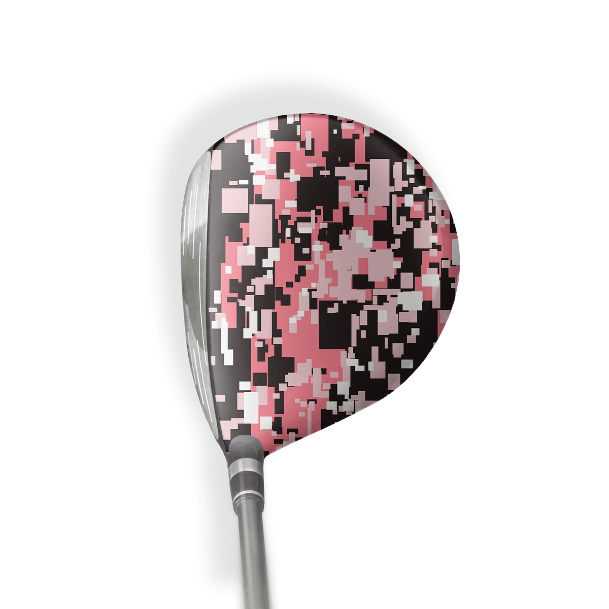 Fairway Wood / Hybrid Right Handed Digital Pink Vinyl Wrap Skin