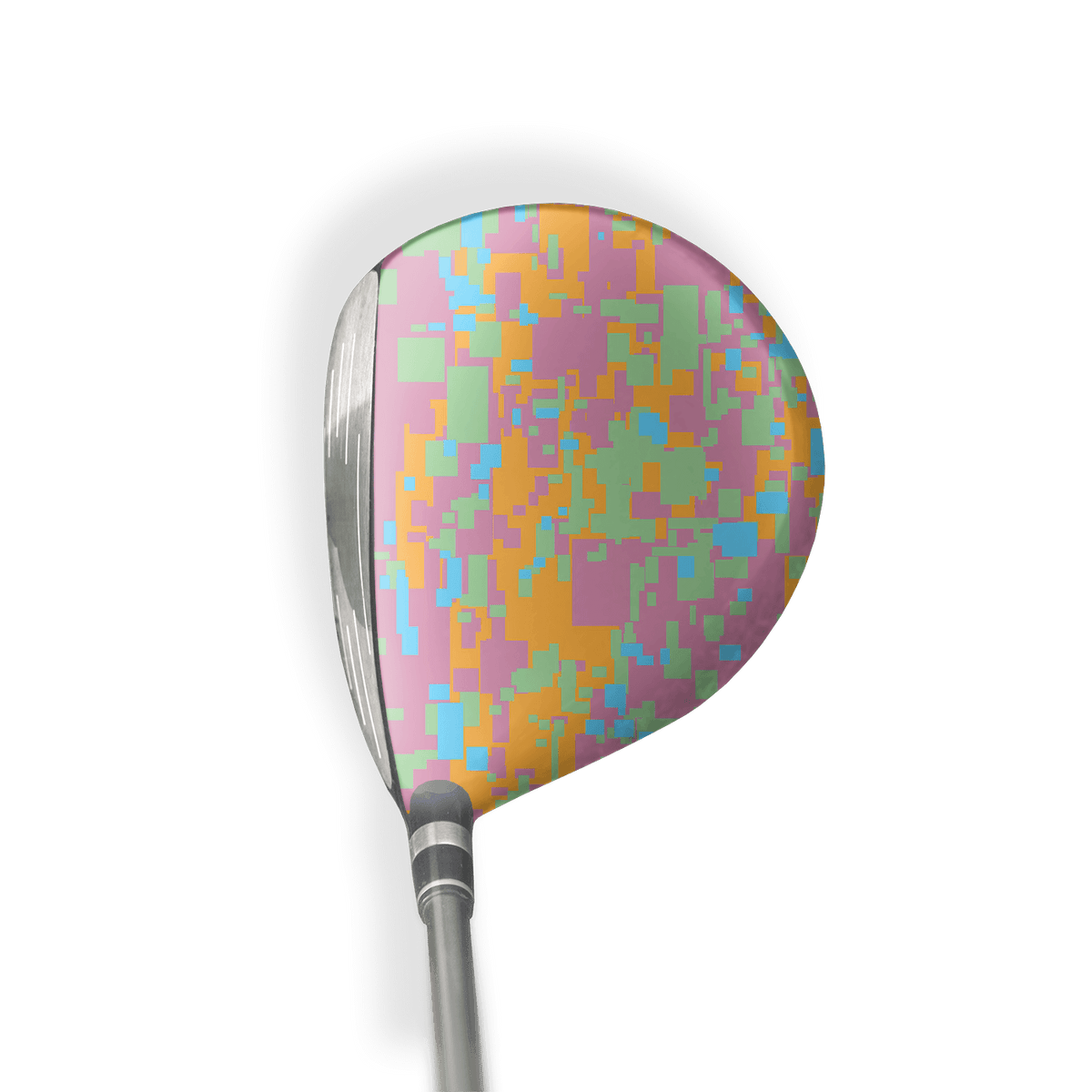 Fairway Wood / Hybrid Right Handed Digital Sherbert Vinyl Wrap Skin