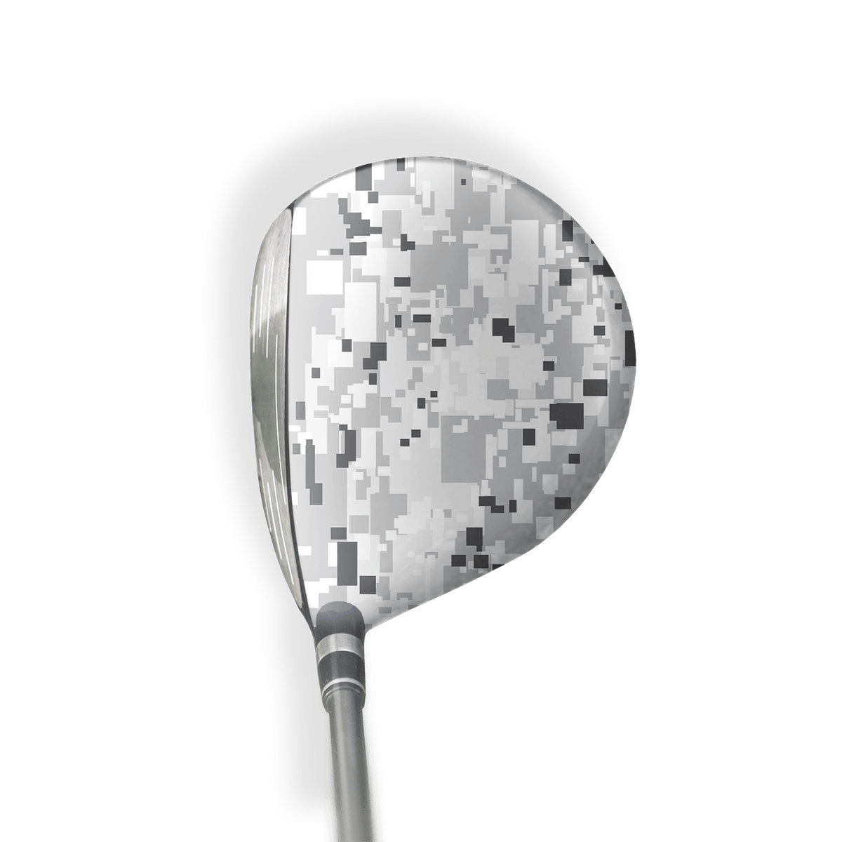 Fairway Wood / Hybrid Right Handed Digital Snow Vinyl Wrap Skin