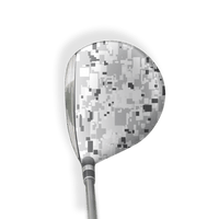 Fairway Wood / Hybrid Right Handed Digital Snow Vinyl Wrap Skin
