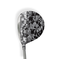 Fairway Wood / Hybrid Right Handed Digital Urban Night Vinyl Wrap Skin