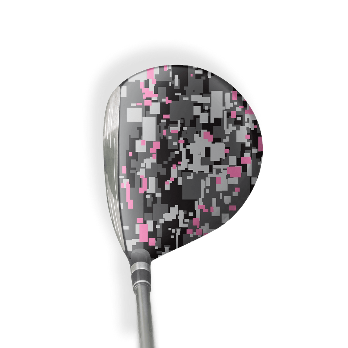 Fairway Wood / Hybrid Right Handed Digital Urban Pink Vinyl Wrap Skin