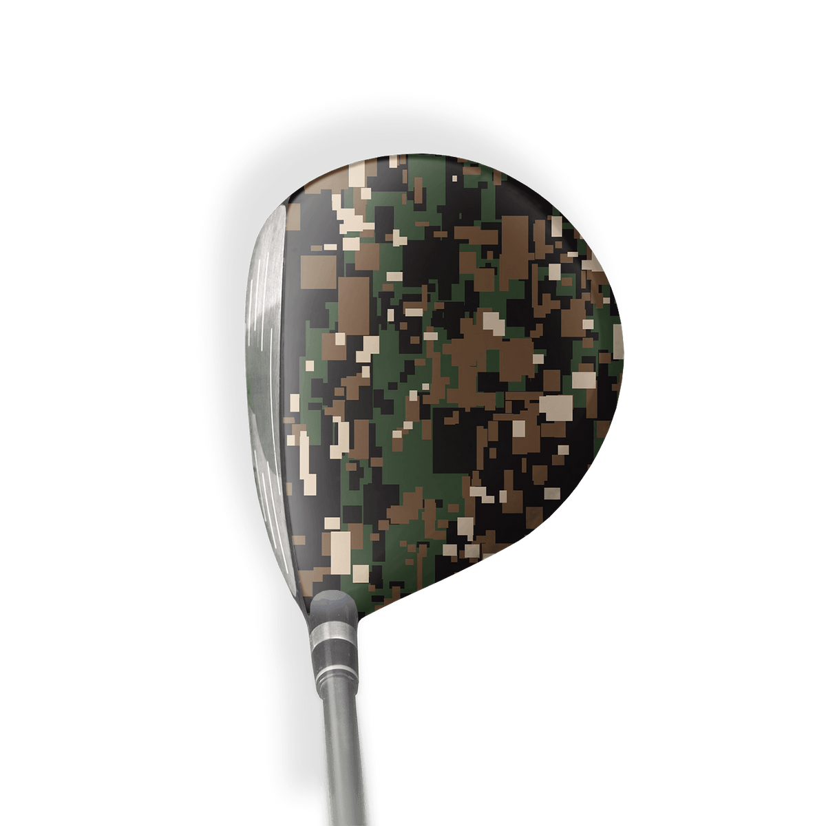 Fairway Wood / Hybrid Right Handed Digital Woodland Vinyl Wrap Skin