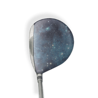 Fairway Wood / Hybrid Right Handed Galaxy Blue Nebula Vinyl Wrap Skin