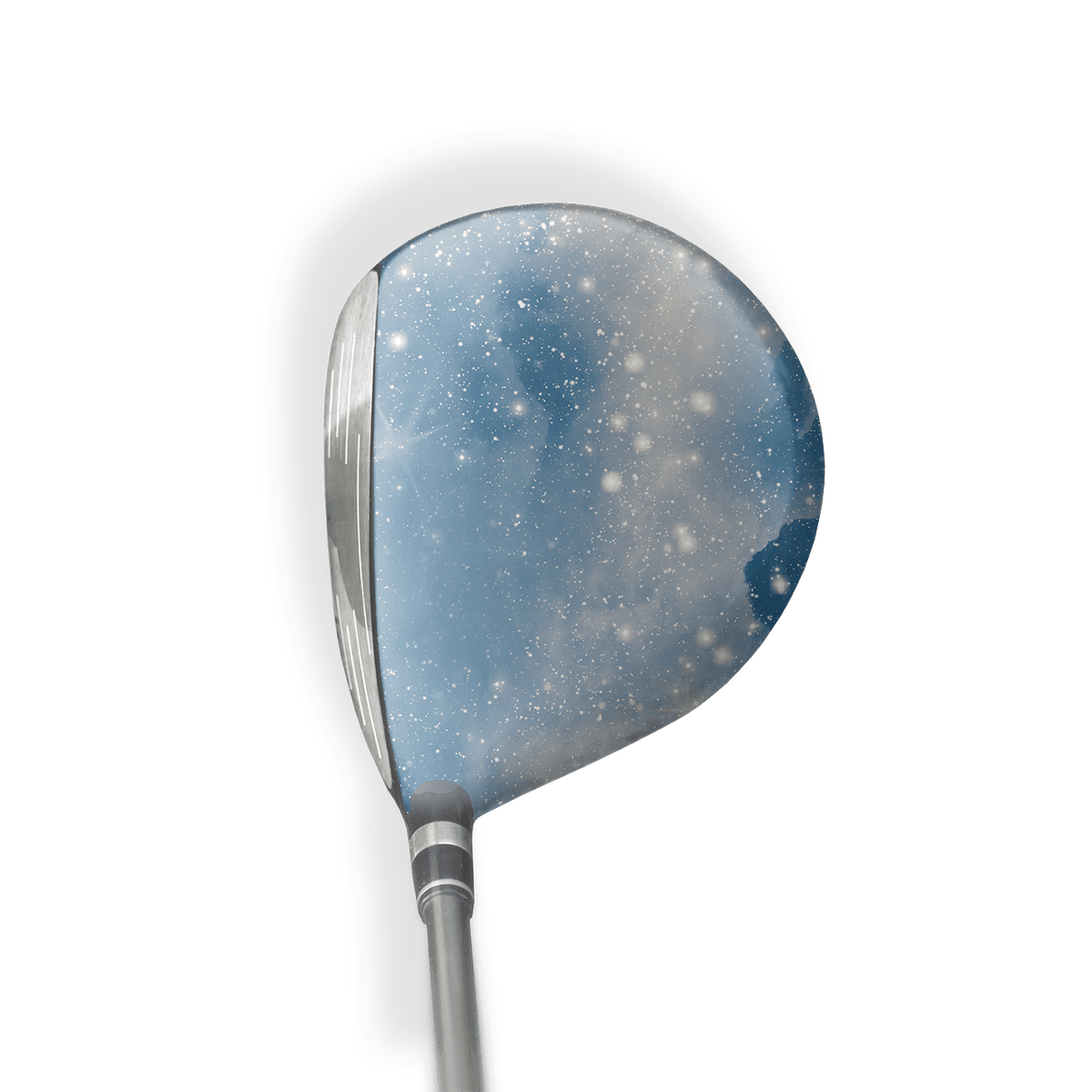Fairway Wood / Hybrid Right Handed Galaxy Light Blue Vinyl Wrap Skin