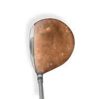 Fairway Wood / Hybrid Right Handed Galaxy Orange Nebula Vinyl Wrap Skin