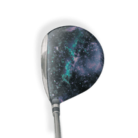Fairway Wood / Hybrid Right Handed Galaxy Retro Vinyl Wrap Skin