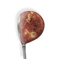 Fairway Wood / Hybrid Right Handed Galaxy Solar Flare Vinyl Wrap Skin