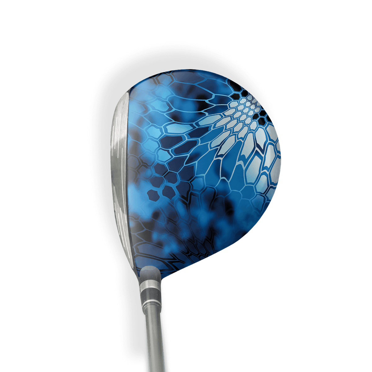 Fairway Wood / Hybrid Right Handed Kryptek Blue Lightning Vinyl Wrap Skin
