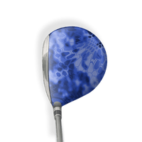 Fairway Wood / Hybrid Right Handed Kryptek Blue Vinyl Wrap Skin