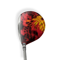 Fairway Wood / Hybrid Right Handed Kryptek Lava Vinyl Wrap Skin