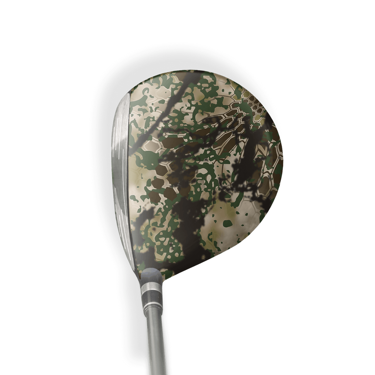 Fairway Wood / Hybrid Right Handed Kryptek Obskura Transitional Brown Vinyl Wrap Skin