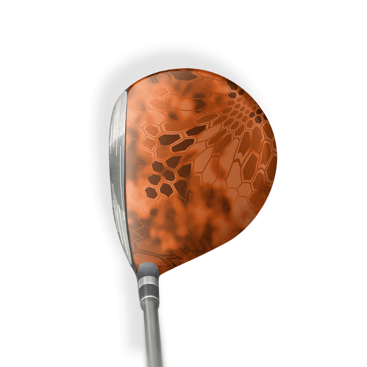 Fairway Wood / Hybrid Right Handed Kryptek Orange Vinyl Wrap Skin