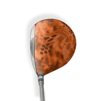 Fairway Wood / Hybrid Right Handed Kryptek Orange Vinyl Wrap Skin