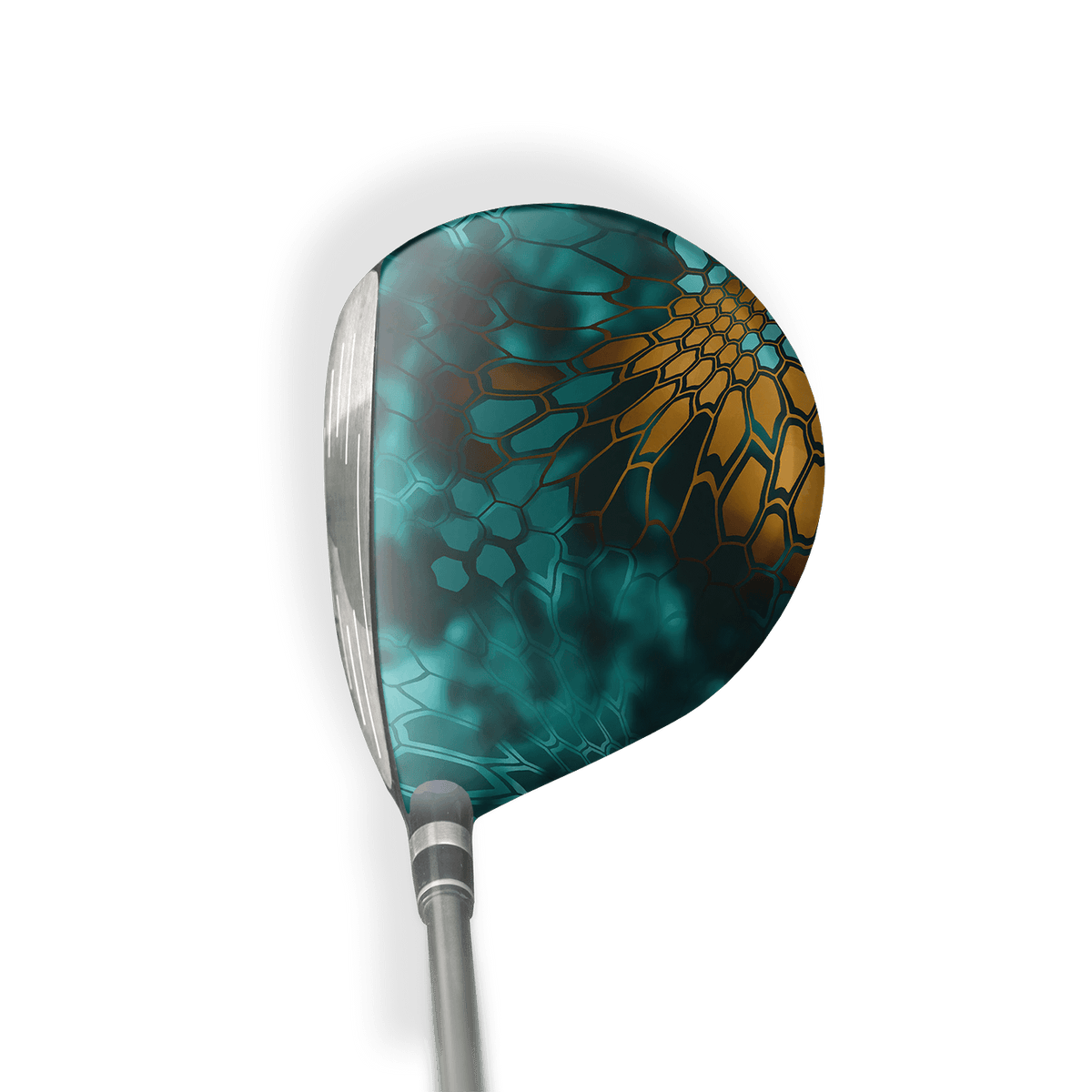 Fairway Wood / Hybrid Right Handed Kryptek Turquoise Vinyl Wrap Skin