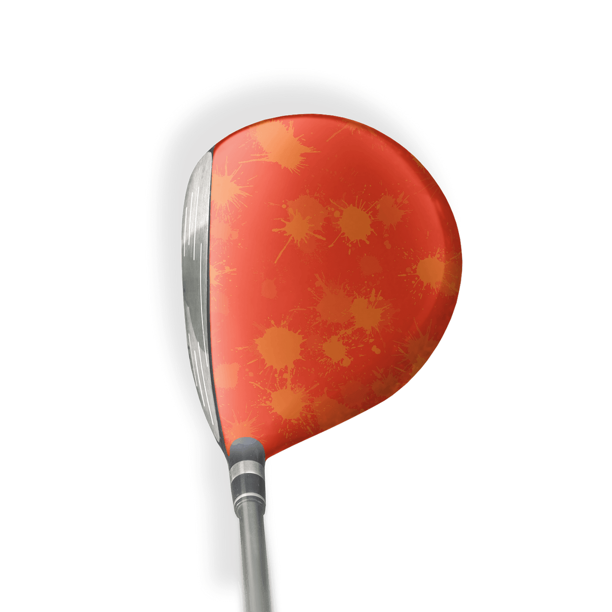 Fairway Wood / Hybrid Right Handed Paintball Elite Orange Vinyl Wrap Skin