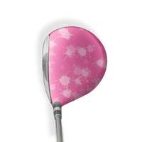 Fairway Wood / Hybrid Right Handed Paintball Elite Pink Vinyl Wrap Skin