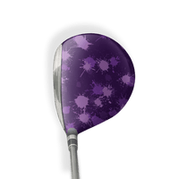 Fairway Wood / Hybrid Right Handed Paintball Elite Purple Vinyl Wrap Skin