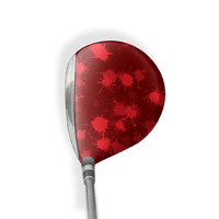 Fairway Wood / Hybrid Right Handed Paintball Elite Red Vinyl Wrap Skin