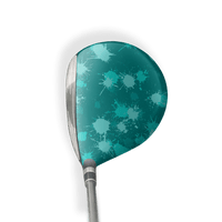 Fairway Wood / Hybrid Right Handed Paintball Elite Tiffany Blue Vinyl Wrap Skin