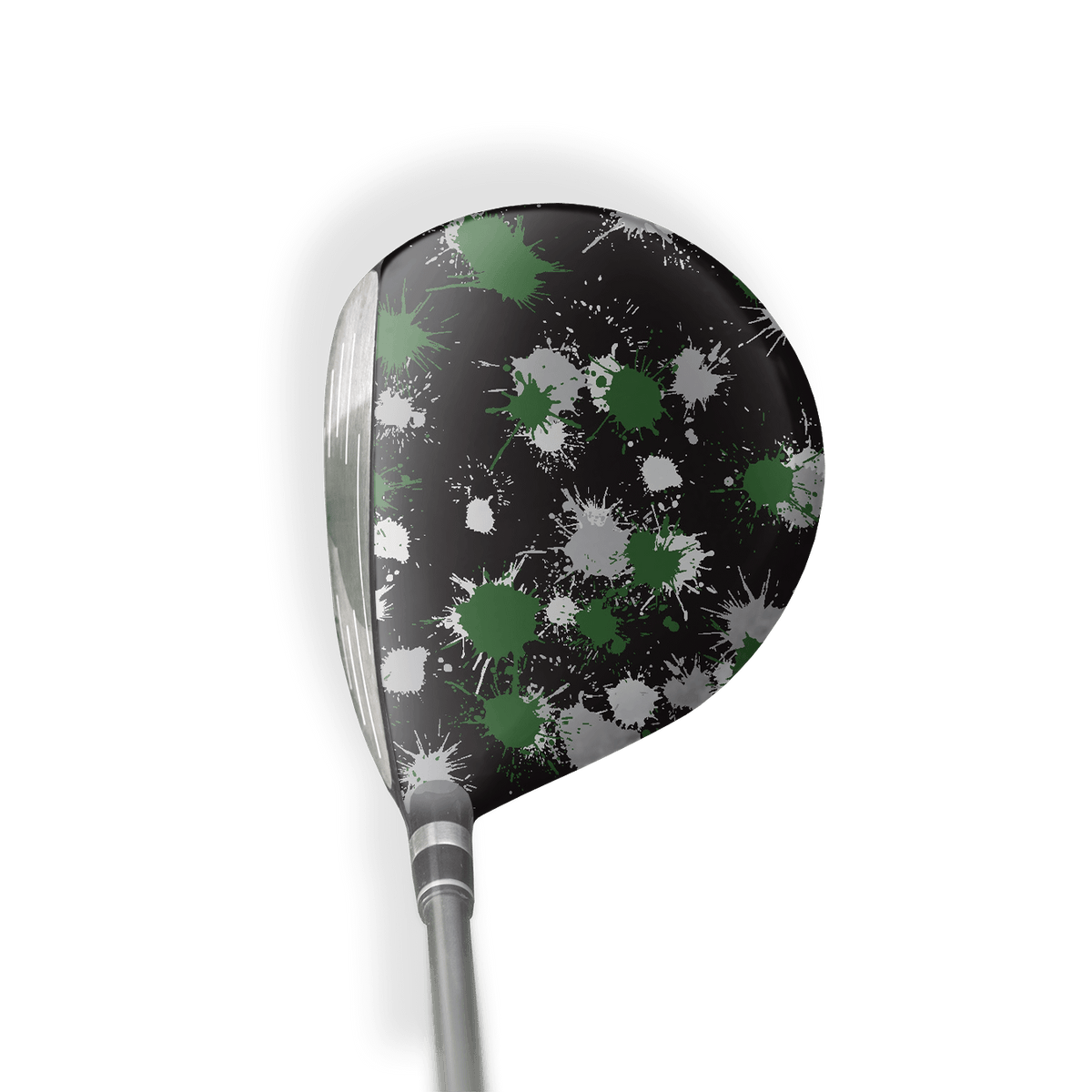 Fairway Wood / Hybrid Right Handed Paintball Green Tiger Vinyl Wrap Skin