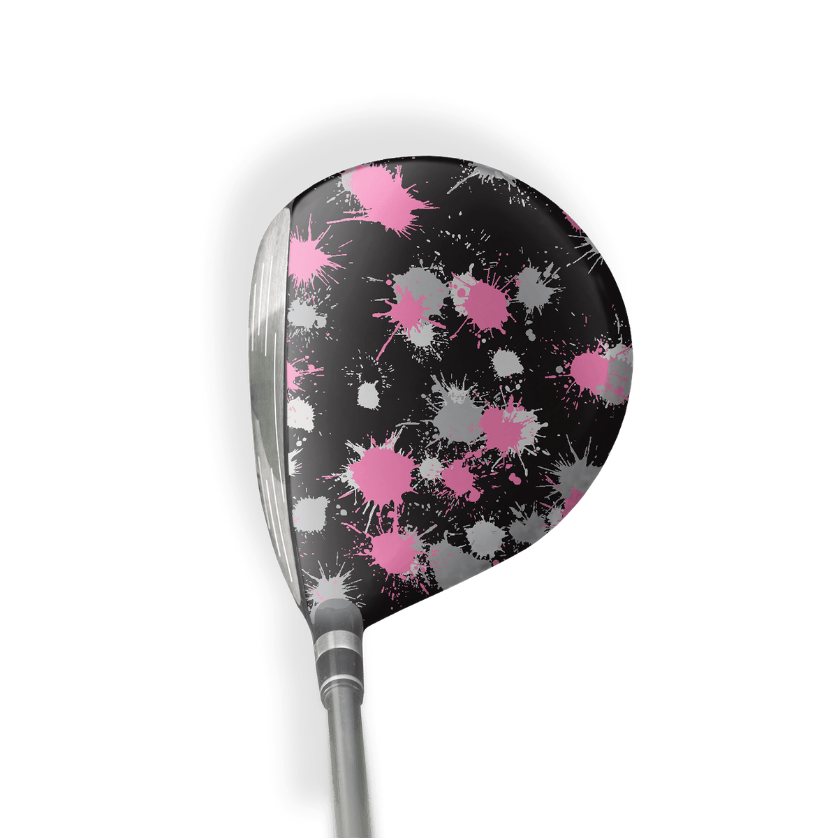 Fairway Wood / Hybrid Right Handed Paintball Pink Tiger Vinyl Wrap Skin