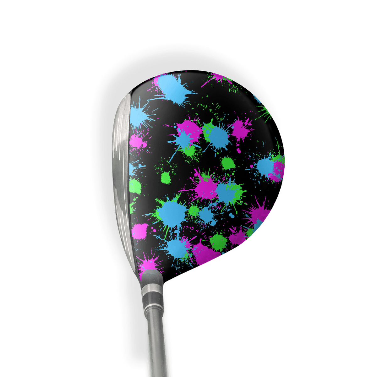 Fairway Wood / Hybrid Right Handed Paintball Retro Vinyl Wrap Skin