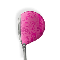 Fairway Wood / Hybrid Right Handed Party Popper Elite Magenta Vinyl Wrap Skin