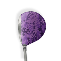 Fairway Wood / Hybrid Right Handed Party Popper Elite Purple Vinyl Wrap Skin