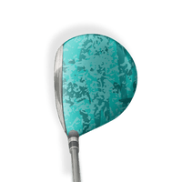 Fairway Wood / Hybrid Right Handed Party Popper Elite Tiffany Blue Vinyl Wrap Skin