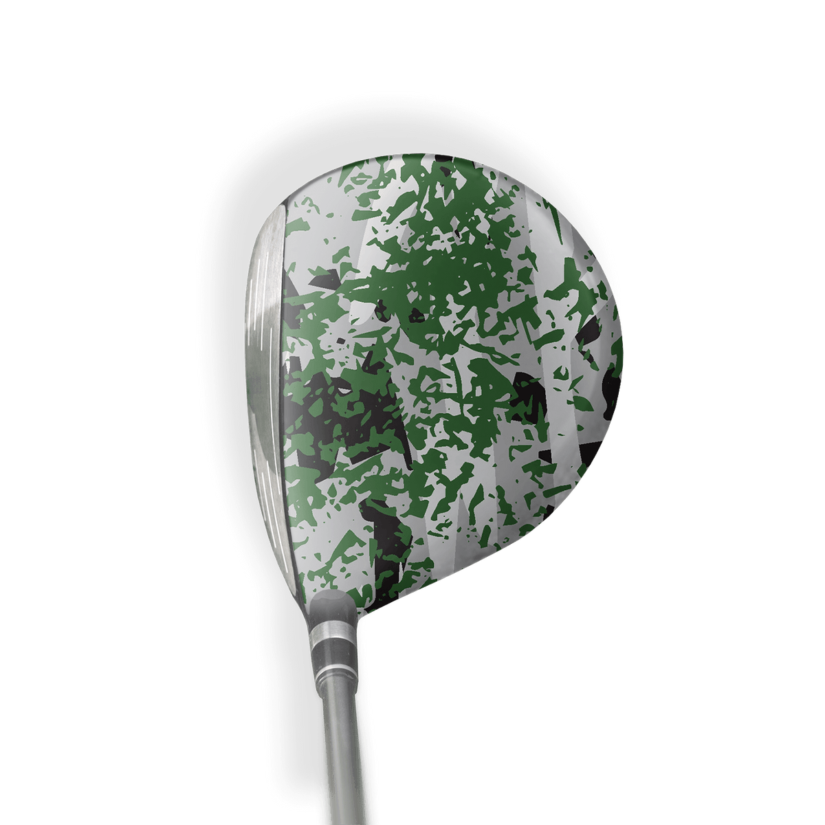 Fairway Wood / Hybrid Right Handed Party Popper Green Tiger Vinyl Wrap Skin