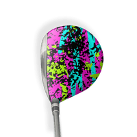 Fairway Wood / Hybrid Right Handed Party Popper Original Color Vinyl Wrap Skin
