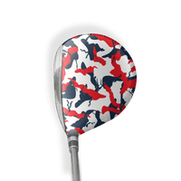 Fairway Wood / Hybrid Right Handed Ragged America Vinyl Wrap Skin