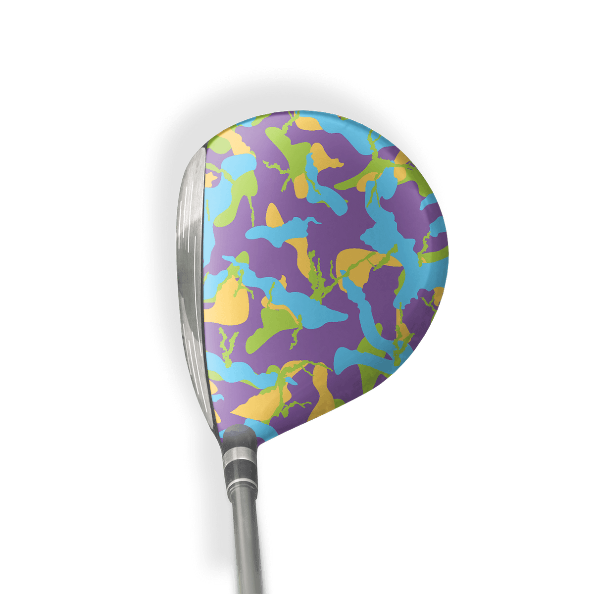 Fairway Wood / Hybrid Right Handed Ragged Carnival Vinyl Wrap Skin